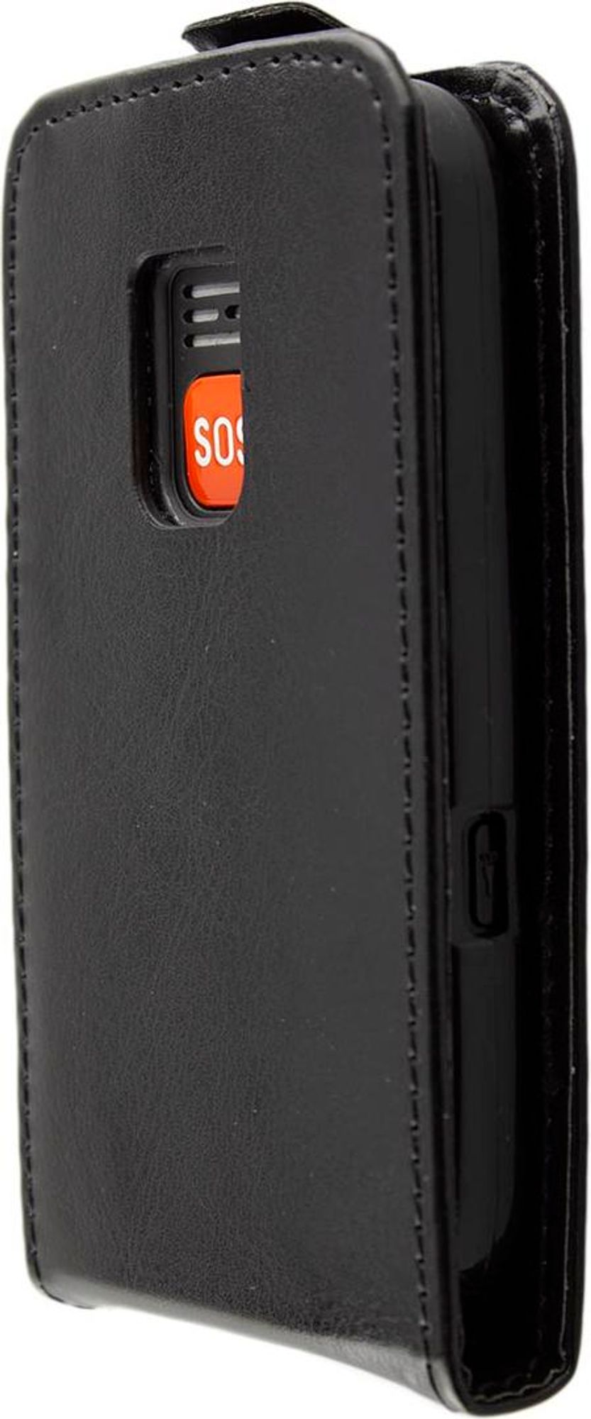 caseroxx Schutz Tasche Hülle Flip Cover kompatibel mit Artfone CS181, Smartphone Tasche Flip Cover in schwarz Bild 4