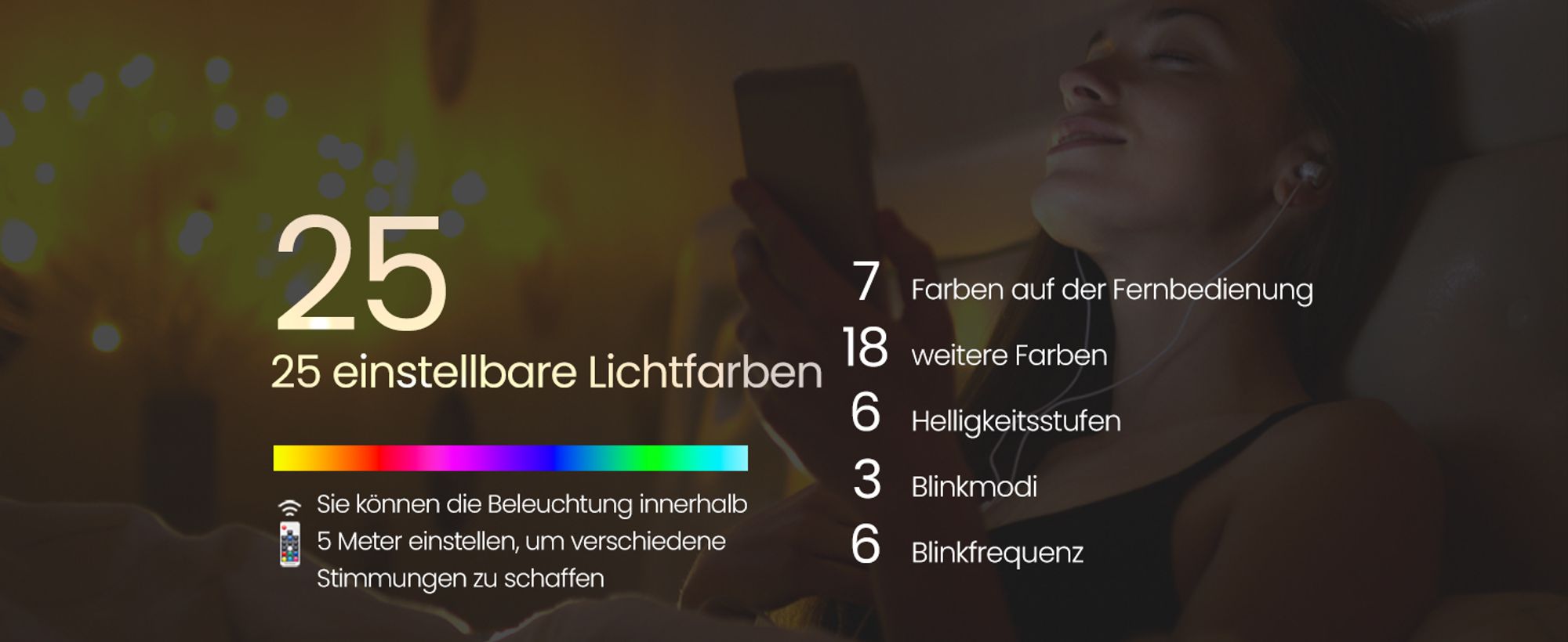 VASAGLE Doppelbettgestell, Bettgestell, 140 x 200 cm, LED, Metallbett, 4 Schubladen, Ladestation, verstellbares gepolstertes Kopfteil, Hellgrau