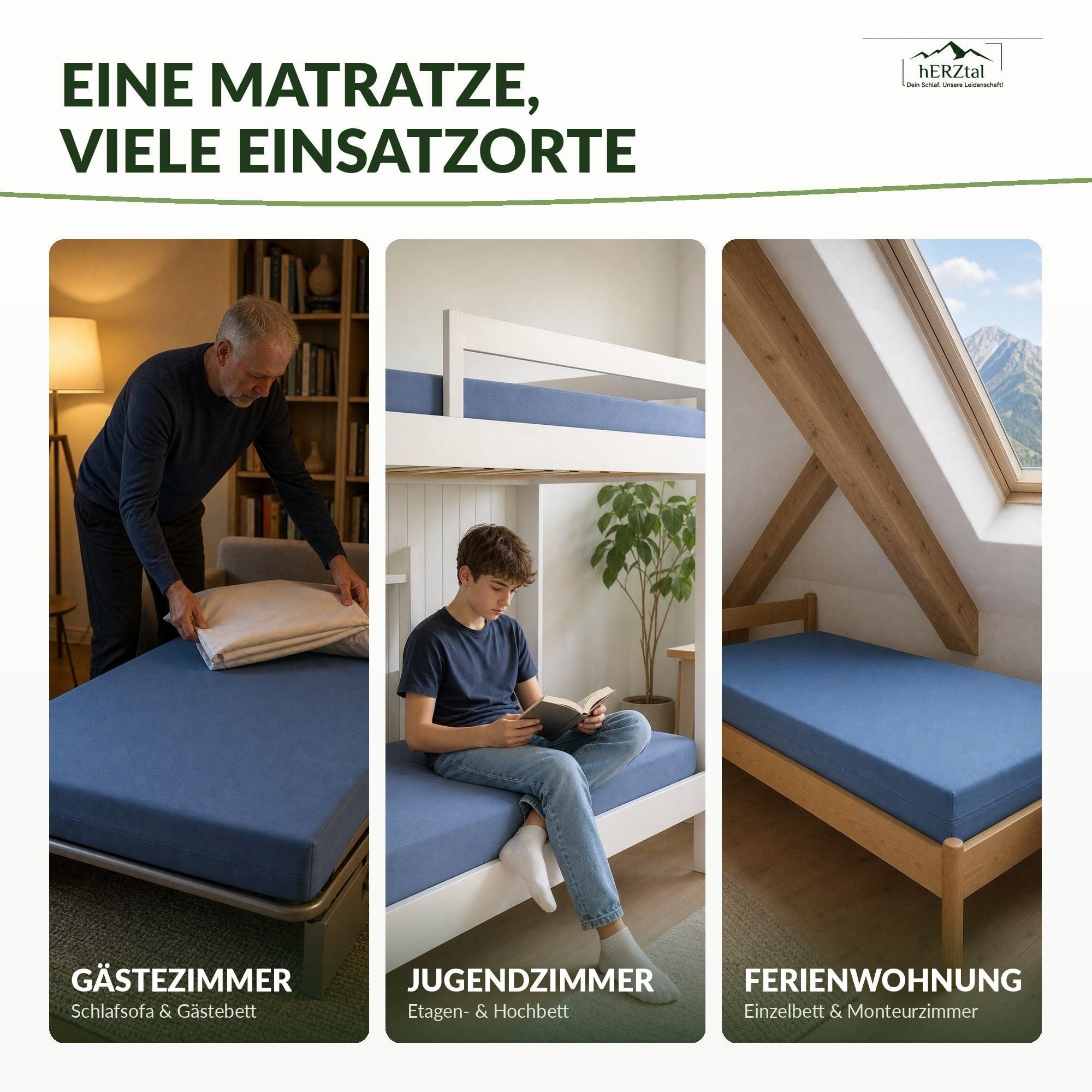 hERZtal basic sleep CoreFoam 12 cm – einsatz