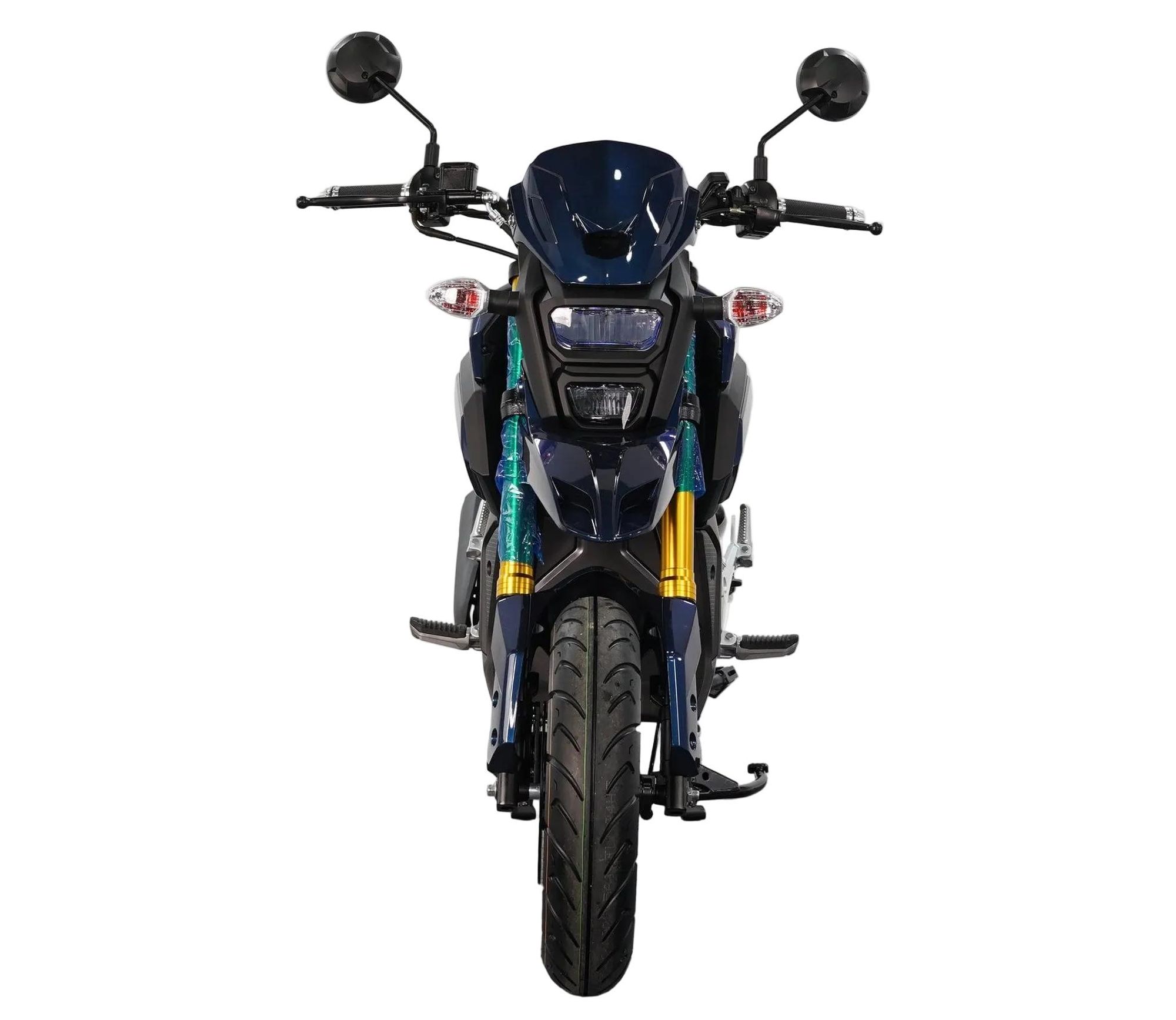 Das Bild zeigt unser Moped Hammer mit 50 ccm