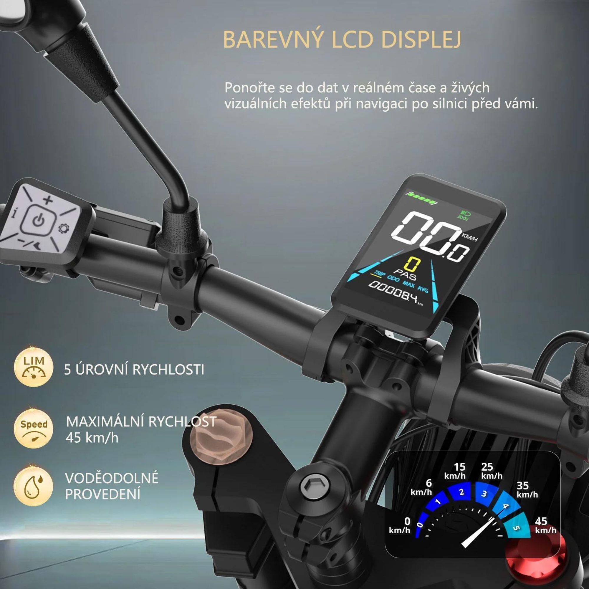 FAFREES F20 Ultra E-Bike (Typové schválení EU L1e-B) - Baterie 48V25AH 20 Palcové Pneumatiky Hydraulické brzdy - Černá