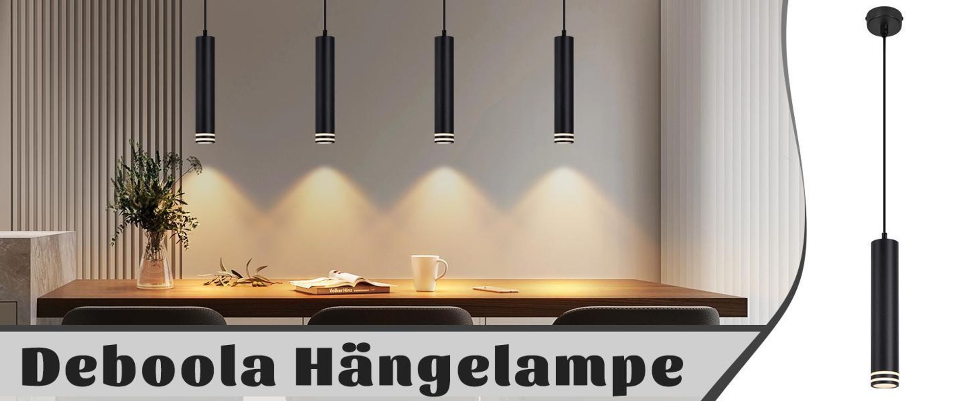 ZMH lampa wisząca GU10 cylinder lampa wisząca 1 płomień nowoczesna aluminiowa lampa wisząca regulowana wysokość lampa wisząca do kuchni sypialnia stół jadalny salon czarny/bez żarówki