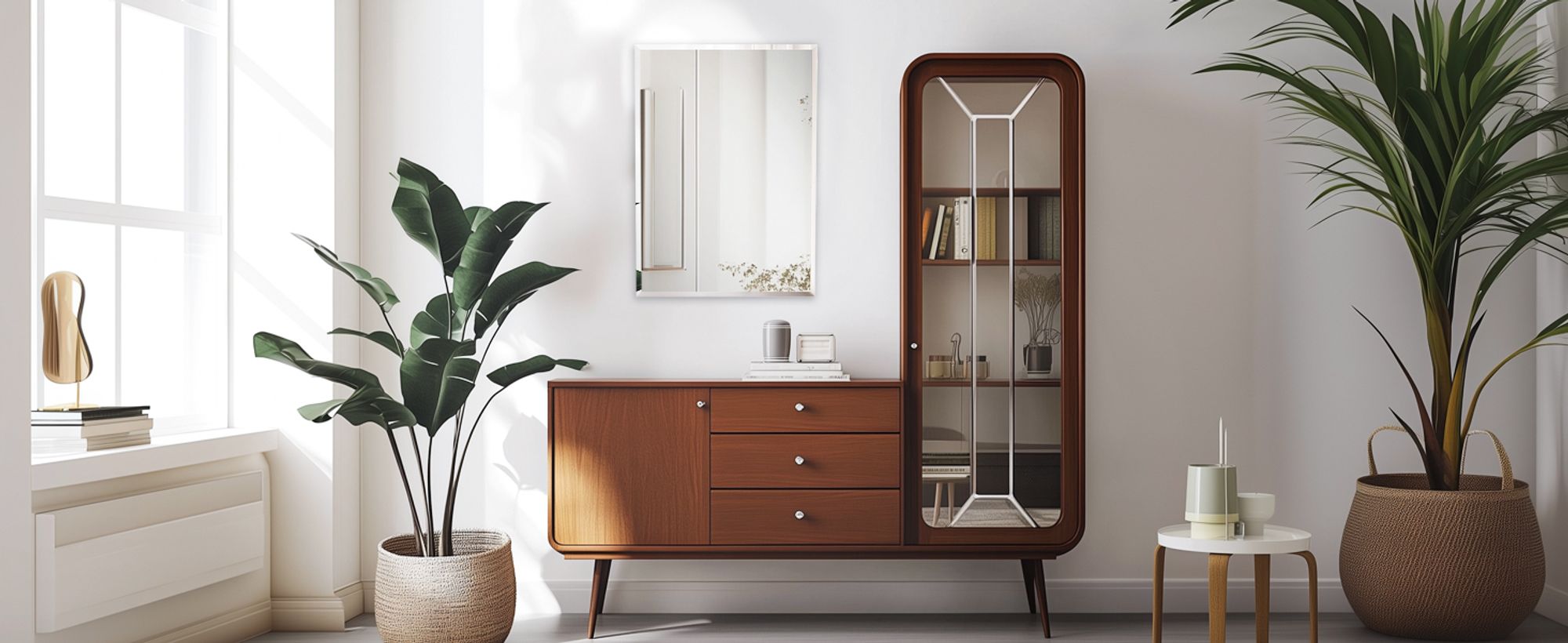 ARTLOGE Moderner Wandspiegel, Rahmenloser Dekorspiegel Rechteckiger Spiegel, , Wandmontage Flurspiegel,für Badezimmer Wohnzimmer Schlafzimmer 70×100cm