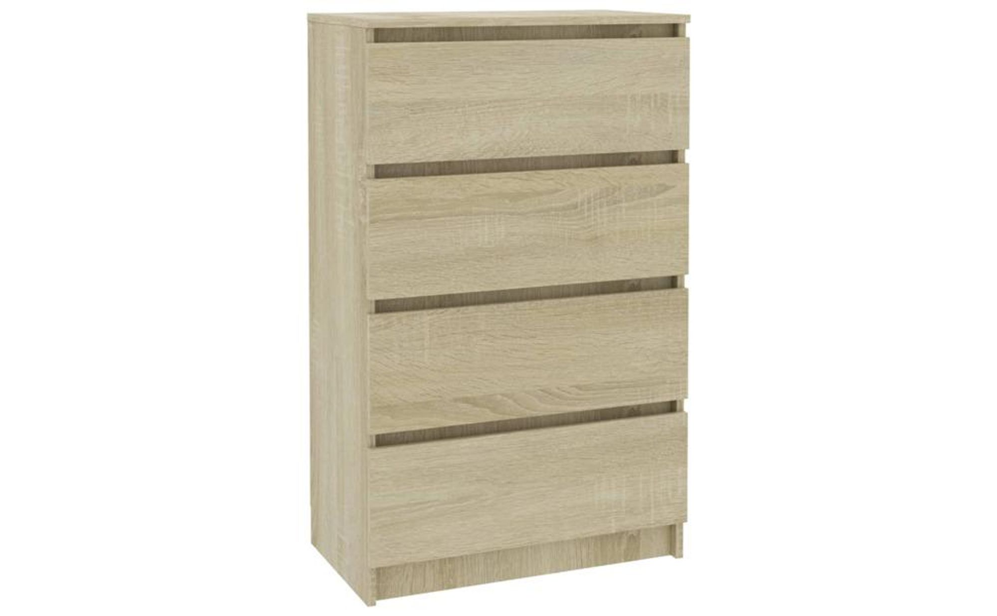 vidaXL Credenza bianca 60x35x98,5 cm Materiale a base di legno