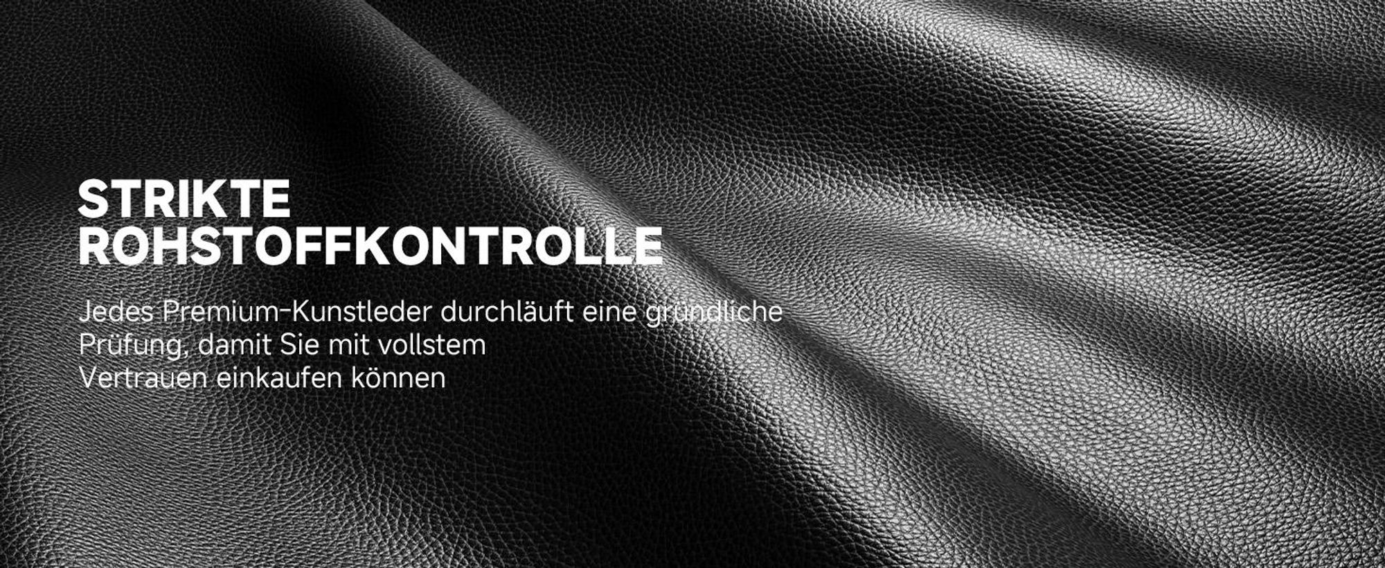 GTPLAYER Gaming Stuhl, Ergonomischer Bürostuhl mit Fußstütze und Lendenstütze, Hochlehner Chefsessel für Große, breiter Computersessel, Höhenverstellb