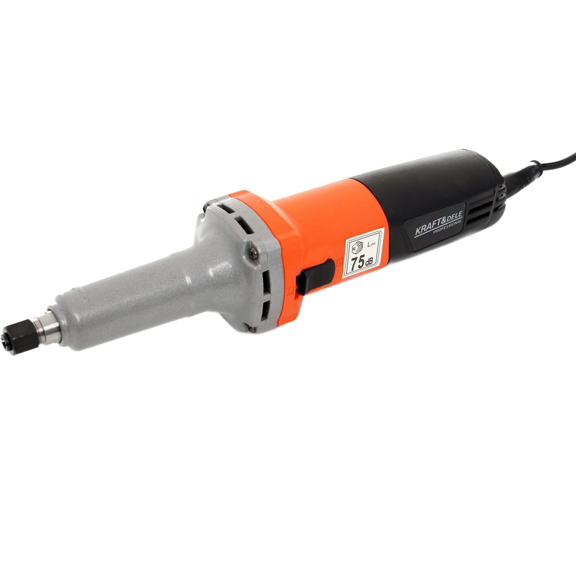 KRAFT&DELE | Geradschleifer, 1500W, leistungsstarker Elektro-Schleifer, Stufenlose Drehzahlregelung, Perfekt für Metall