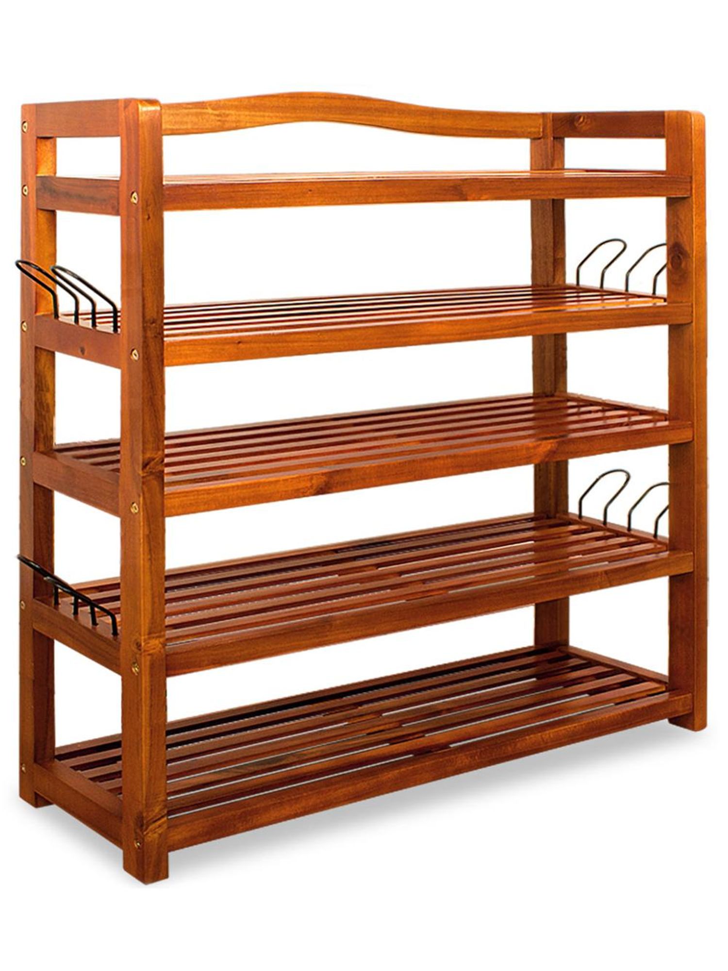 CASARIA Schuhregal aus Holz mit 5 Ebenen