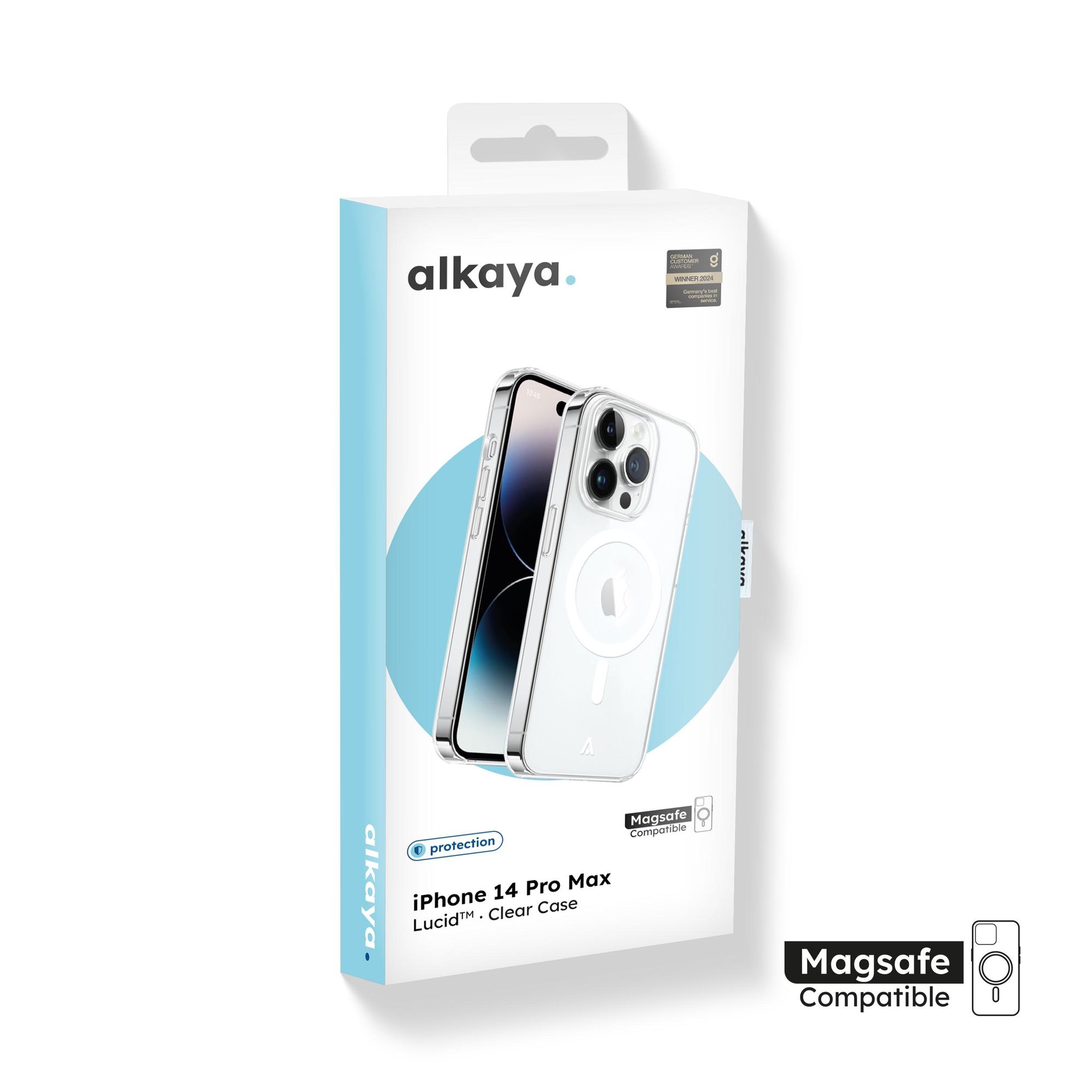 alkaya LUCID MagSafe Handy Schutzhülle iPhone14ProMax transparent