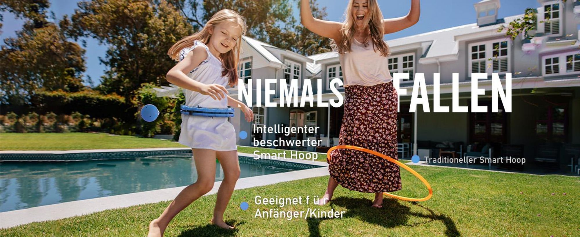 Hula-Hoop-Reifen, Smart Hoop Reifen, Gymnastikreifen, einstellbare Größe 66-120cm, für Gewichtsverlust, Fitness, Unterhaltun