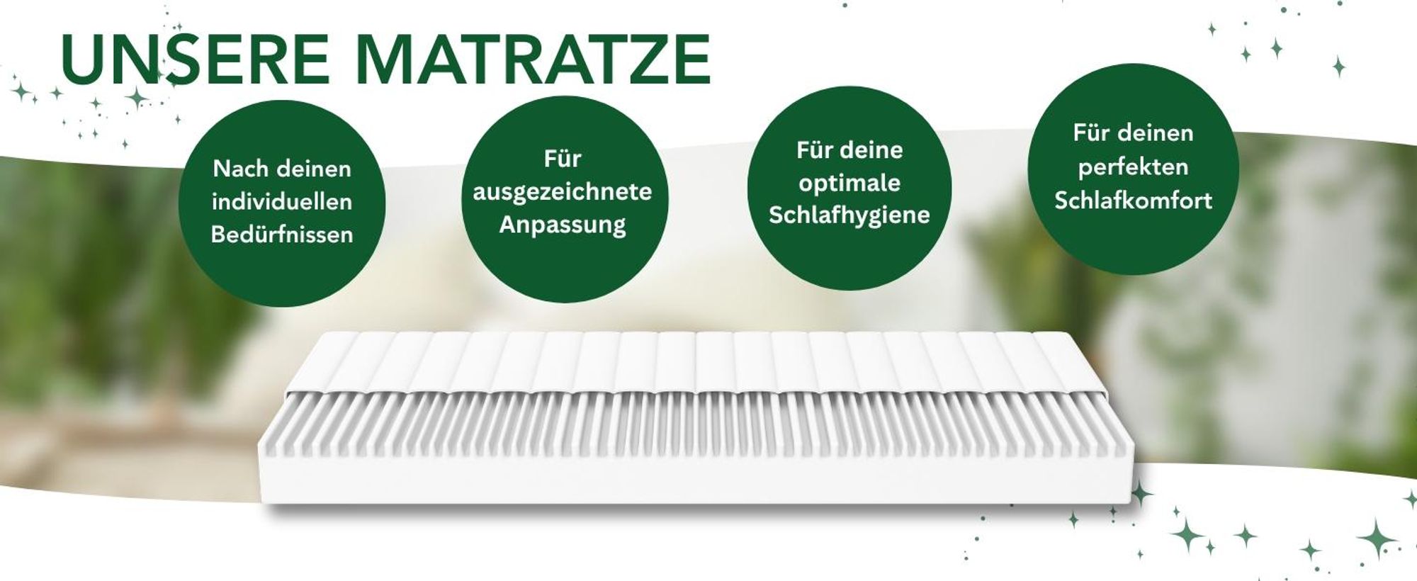 Ergonomische koudschuimmatras met 7 zones | 160 x 200 cm | 11 cm dik | Hardheid H2 & H3 | DREAMSTAR Easy Flex