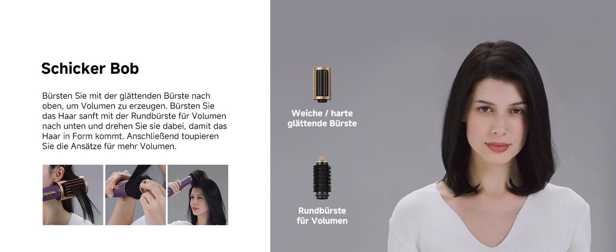 Dreame Airstyle Pro Haar-Styling-Set purple