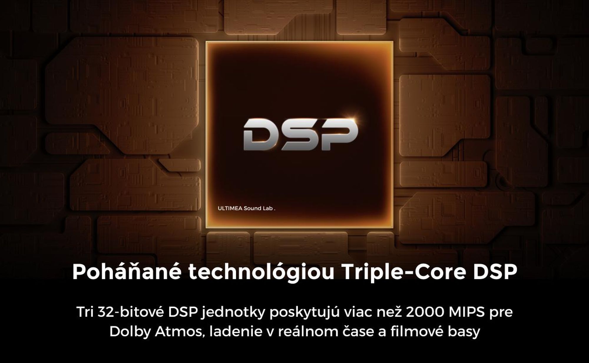 Soundbar ULTIMEA 5.1 Dolby Atmos, zvukový systém domáceho kina so subwooferom pre TV, výkon 300 W, nastaviteľné zosilnenie basov, ovládanie pomocou aplikácie, Bluetooth 5.4