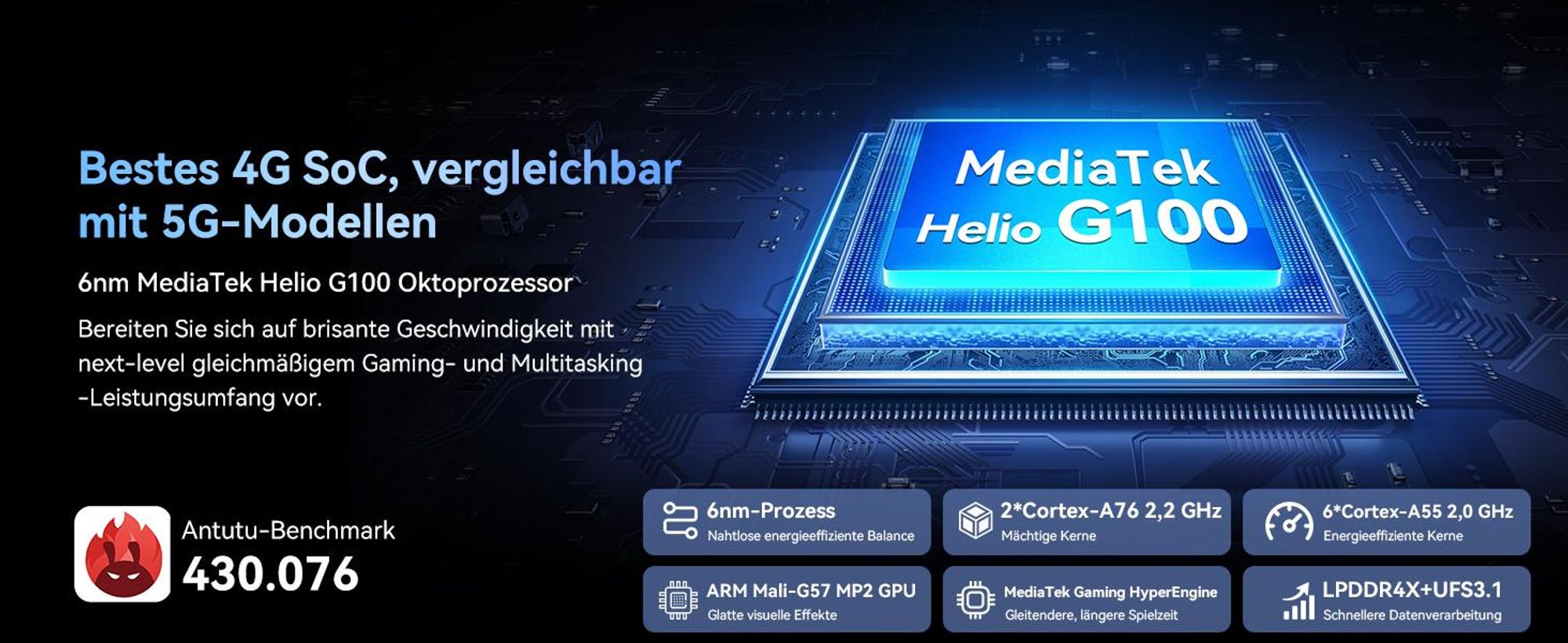 Blackview Mega3 Tablet incl. Stift/Hülle 12.1", 2.5K FHD, Android 15, 32GB (8 GB + 24 GB) RAM + 256 GB ROM, 8800mAh, 4G LTE, 50MP, Helio G100