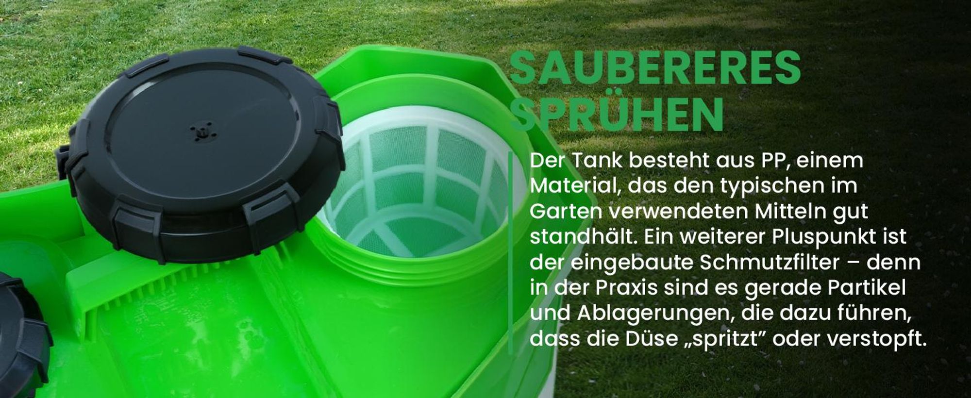 Akku-Rückenspritze 20L mit elektrischer Drucksprüher 5 bar