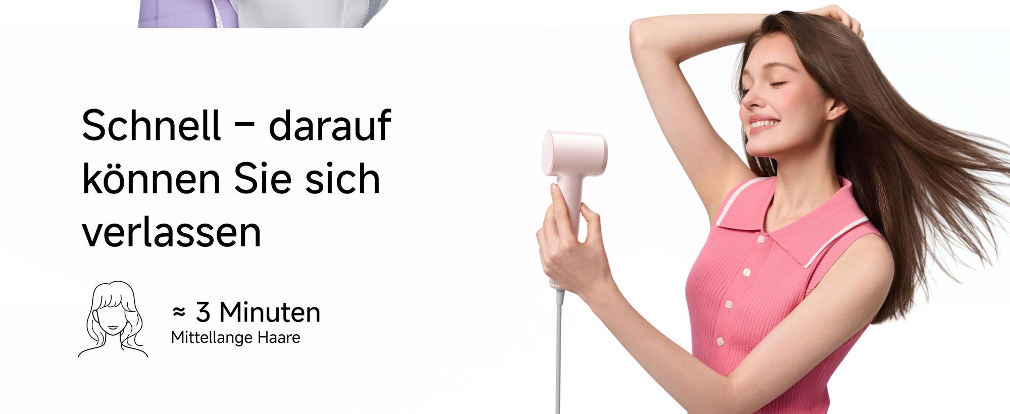 Laifen Air High-Speed Haartrockner 110.000 U/min Föhn mit intelligenter Temperaturkontrolle, Anti-Frizz Ionen, 280 g leicht