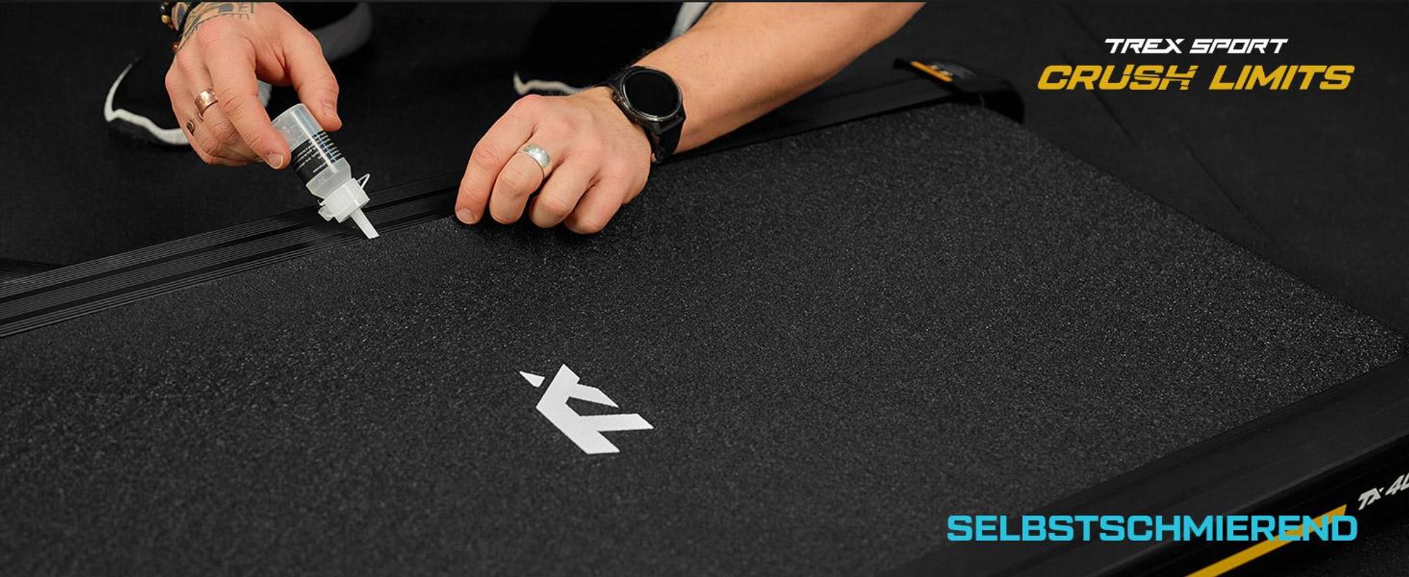 TREX SPORT Laufband für Zuhause klappbar elektrisch TX-400WP EXILE | Home-Office Walking Pad LED-Anzeige mit Bluetooth, bis 12 km/h, leiser Motor