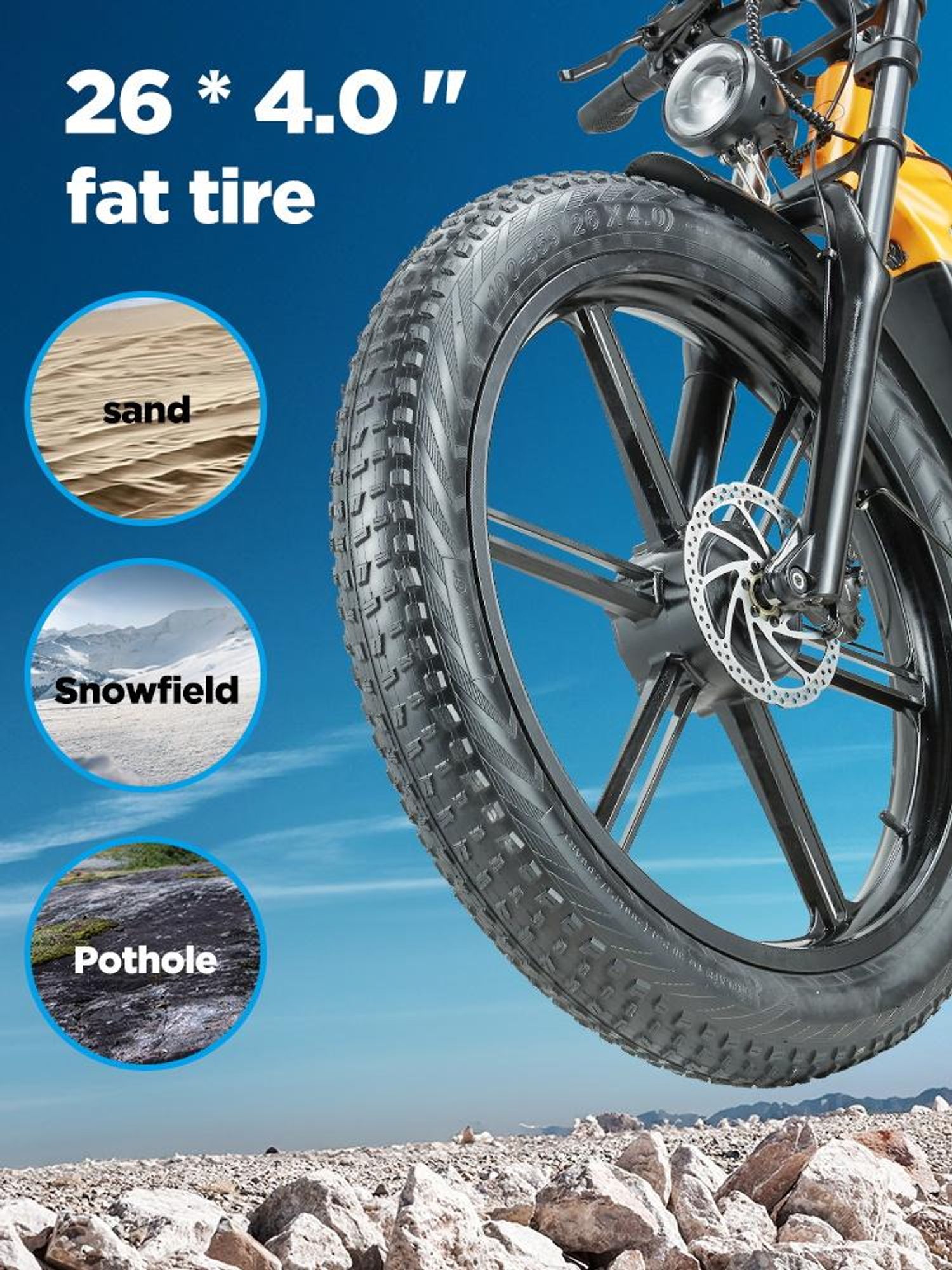 PH003 E-Motorrad mit Doppelmotor, Vorder- und Hinterradantrieb, 48V 20Ah, Reichweite bis 90 km, maximale Traglast 200 kg