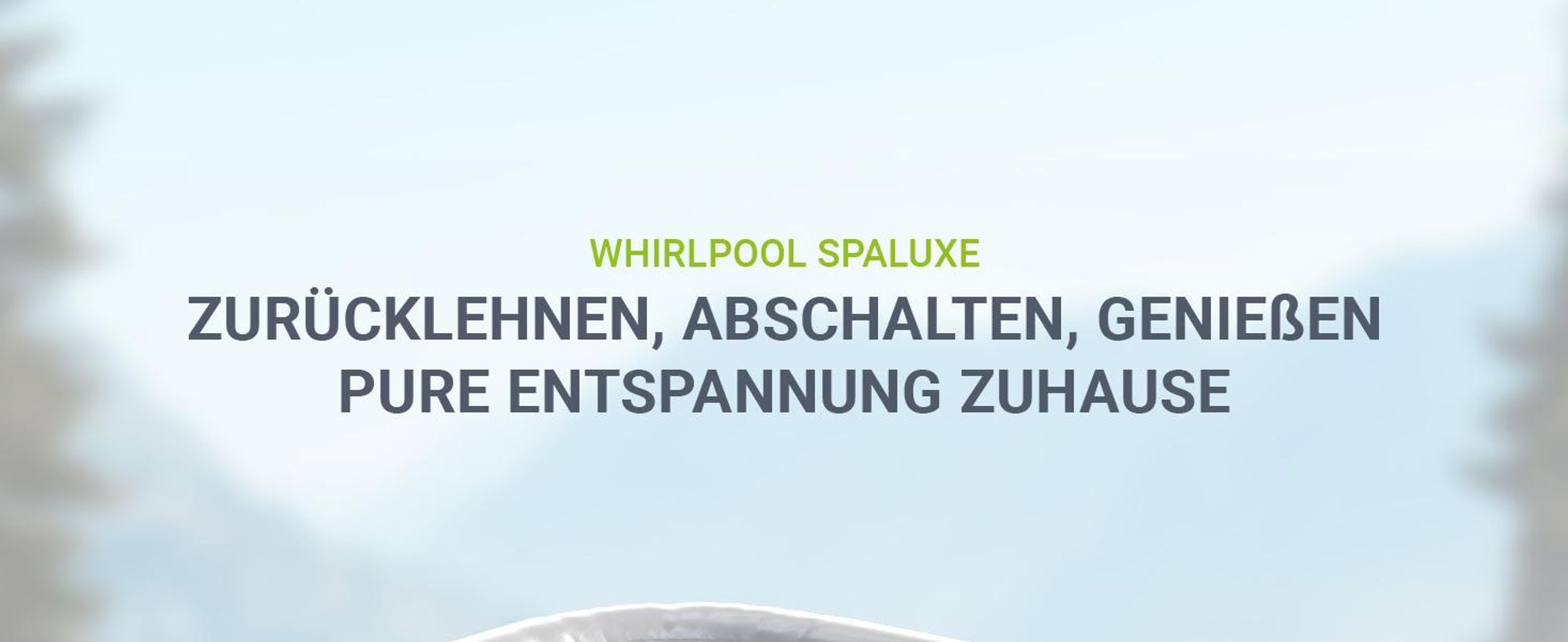 Juskys® Whirlpool SpaLuxe Schwarz/Weiß - 3000W 130 Düsen aufblasbar 185x185x65 cm