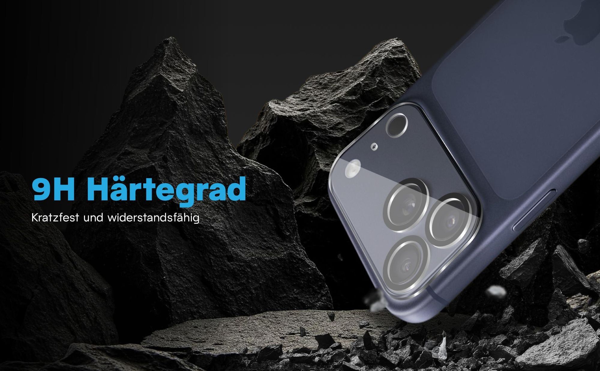 Kameraglas Doppelpack für Apple iPhone 17 Pro Max für vollständigen Schutz