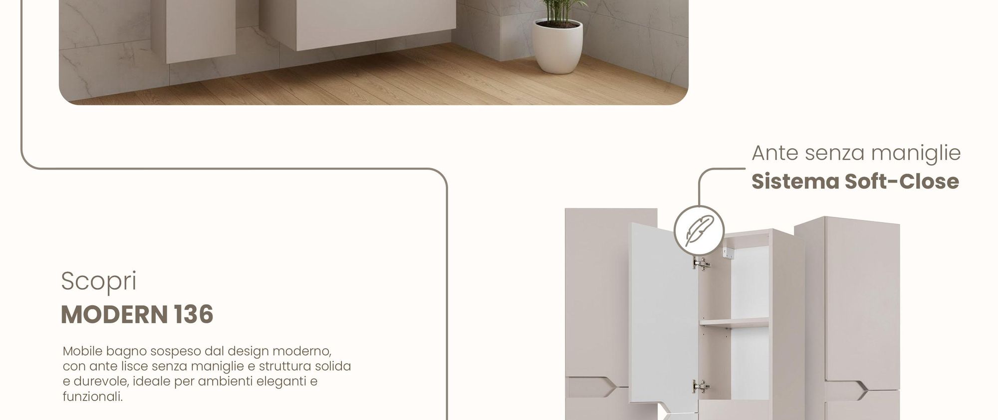 RODAN, mobile bagno, mobile sotto lavabo, mobile bagno moderno, mobili per il bagno