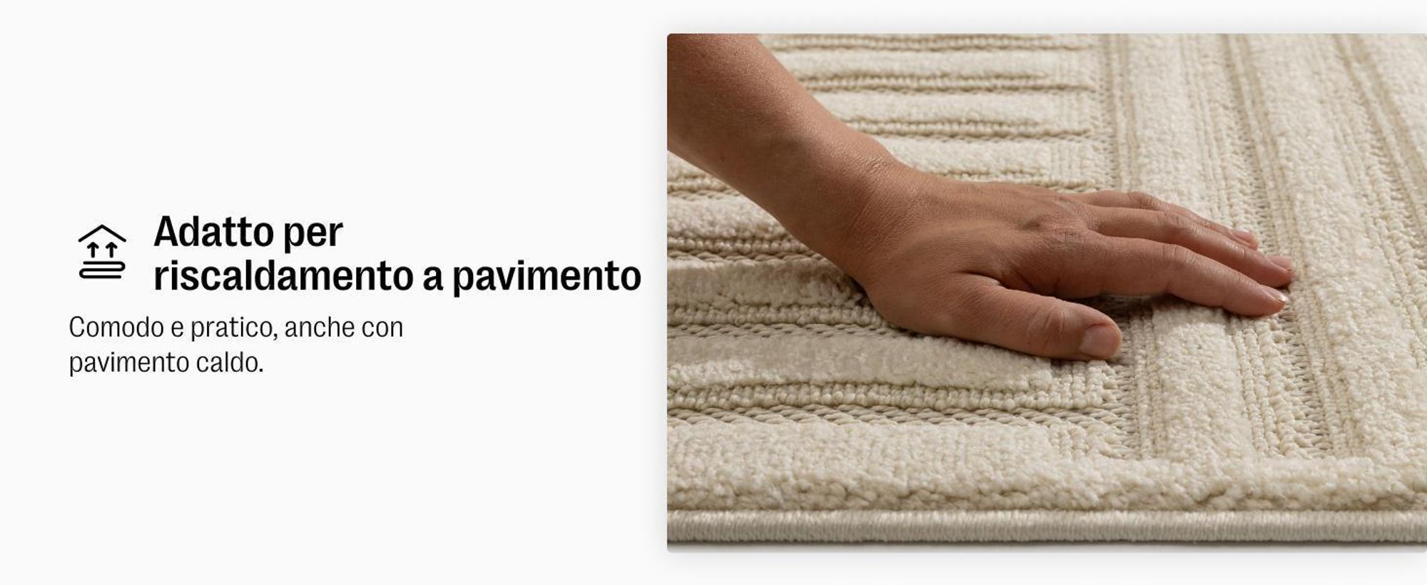 benuta tappeto soggiorno Leo Crema ø 160 cm rotondo tappeto soggiorno fantasia pelo corto soffice morbido