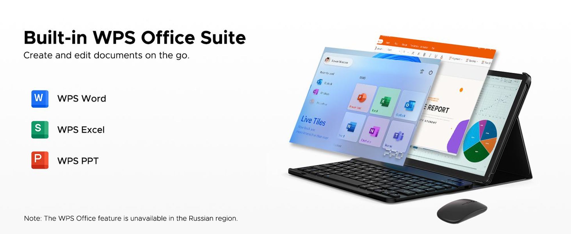 POCKAM P13 Tablet, Android 16, 13 inch, 120 Hz, 48 (8+40) GB + 128 GB/TF 2 TB, 12000 mAh, 5G WiFi, met stylus/muis/toetsenbord, 13MP+8MP/Widevine L1/Gemini AI