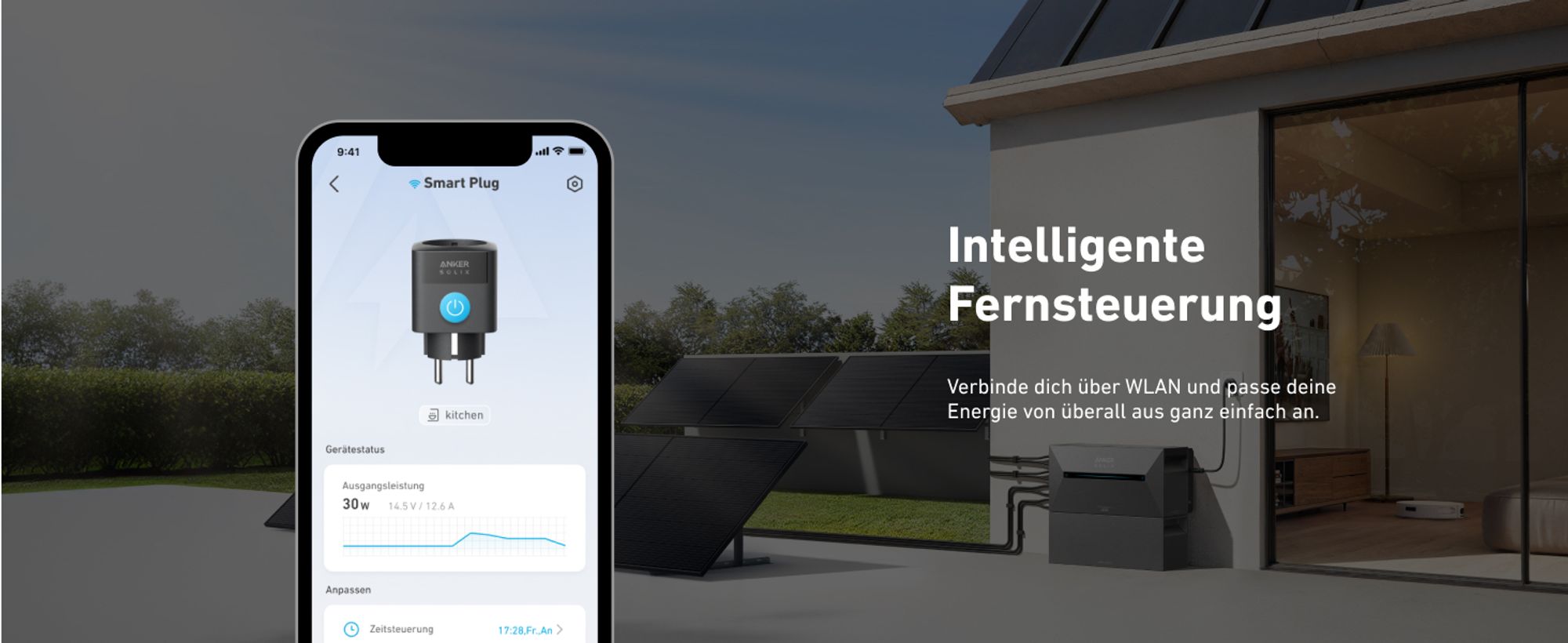 Anker SOLIX Smart Plug für Balkonkraftwerk,Solarbank 2 Serie, 4er-Pack