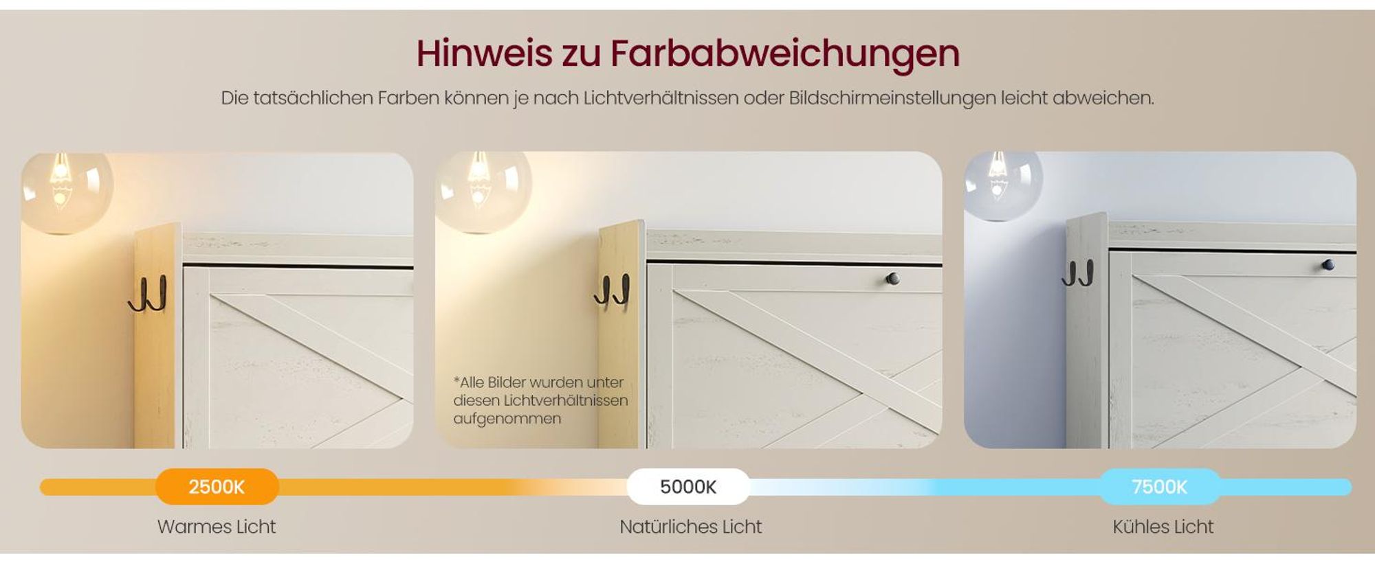 VASAGLE Schmaler Schuhkipper mit 4 Klappen, Landhausstil für 24 Paar Schuhe, 105,5 x 24 x 101,7 cm, Weiß