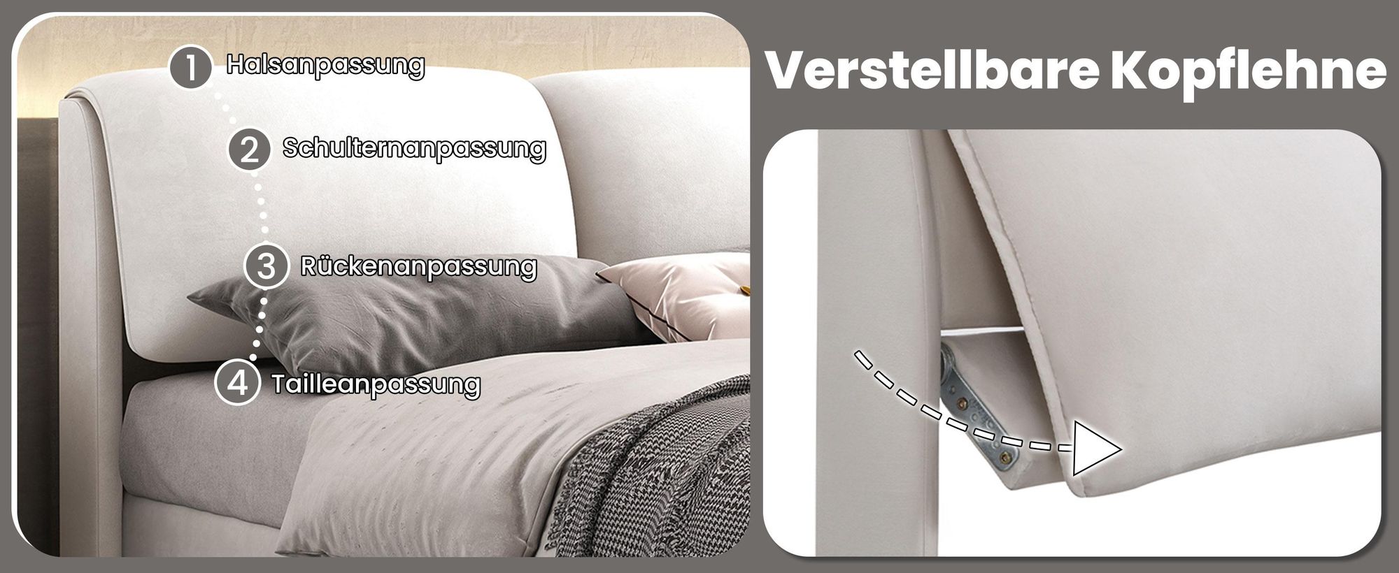 MODFU Boxspringbett Hydraulisches 180 x 200 cm mit Kopfteil, Polsterbett Funktionelles mit 3 Schubladen, Doppelbett Stauraumbett mit Bettkasten Stauraum, Samt Weiß(Ohne Matratze)