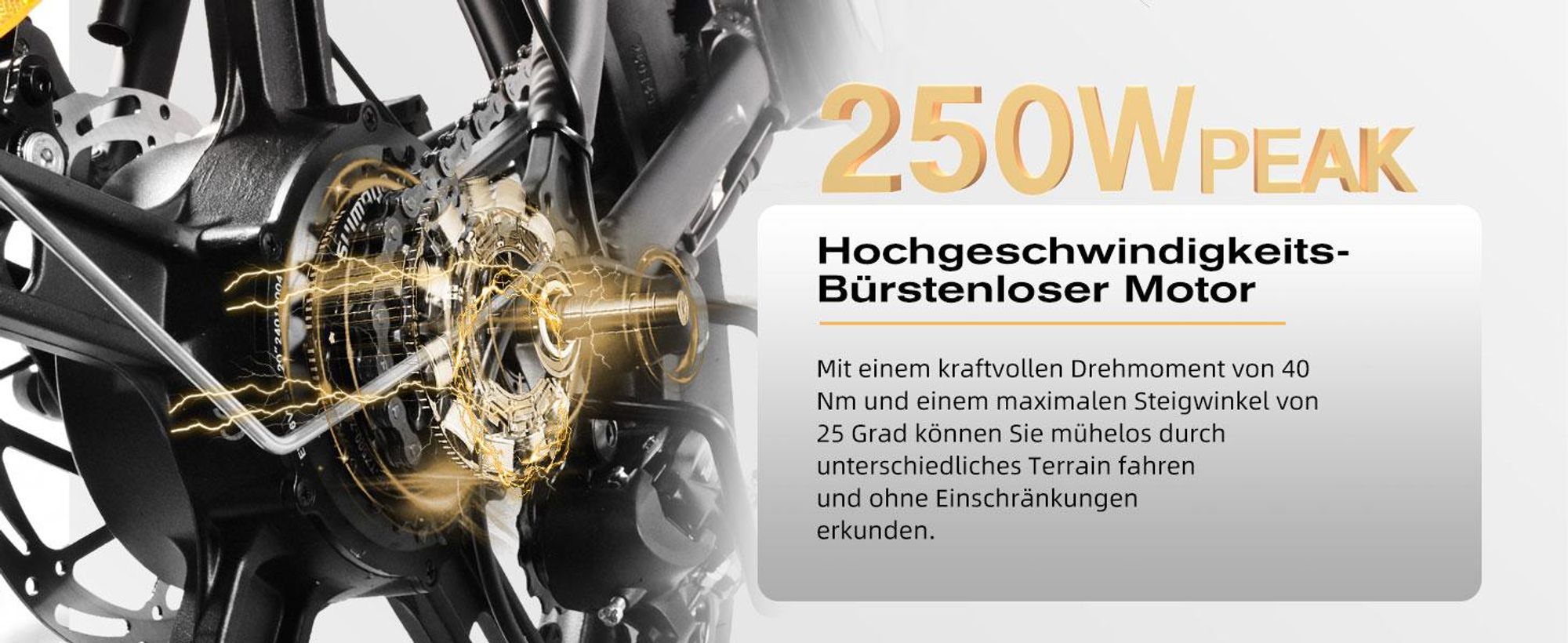 Elektrofahrräder 20 Zoll E Bike Klapprad Pedelec 20.8Ah/36V Lithium-Akku | bis zu 150km, 250W Heckmotor, Trekking/City Pedelec für Damen und Herren