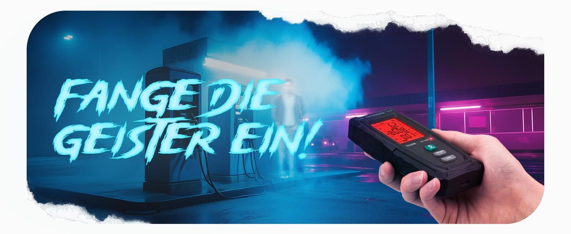 ERICKHILL RT-100S EMF Messgerät 3-in-1 | EF/MF/RF-Prüfung | Akustischer Alarm