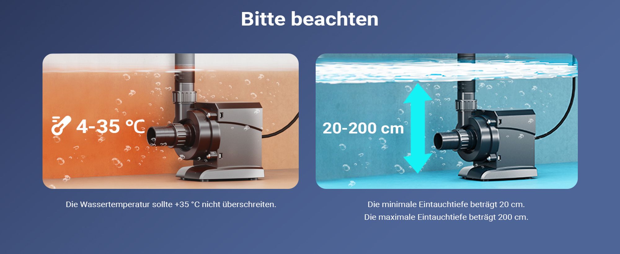 SunSun CEF-26000 Rohrpumpe 26.000 l/h / 135 W Hochleistungs Teichpumpe, Strömungspumpe mit Keramikwelle, Umwälzpumpe, Teichfilter