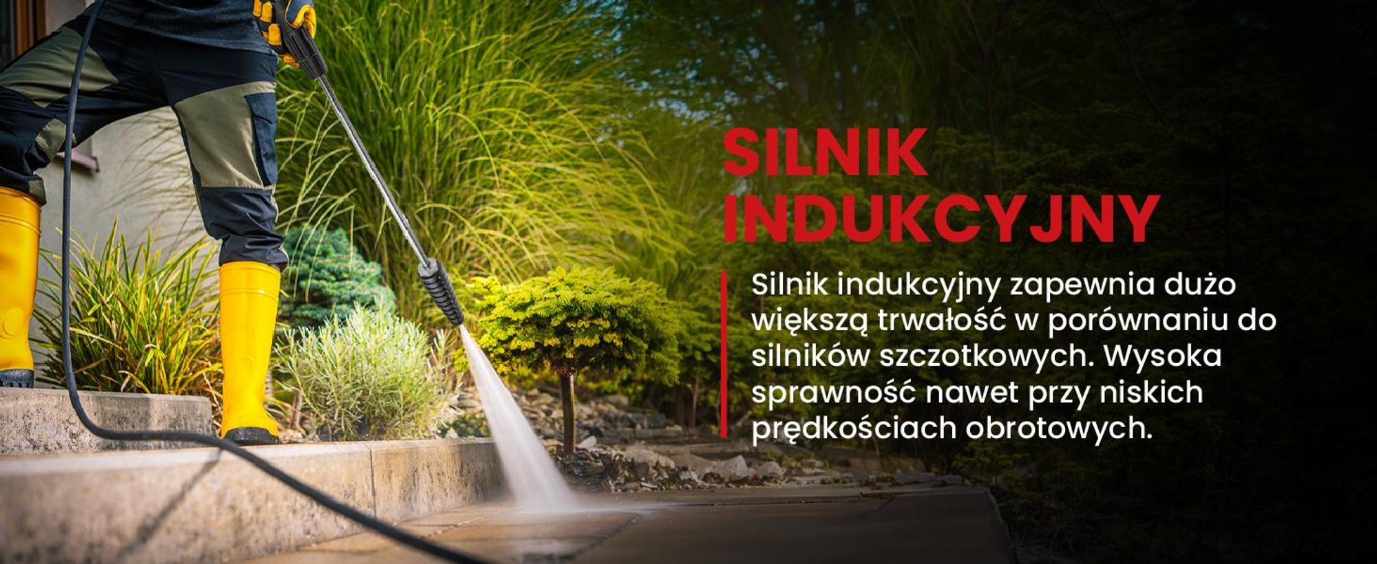 Hochdruckreiniger Patio Cleaner mit Turbolanze und Alu Pumpe