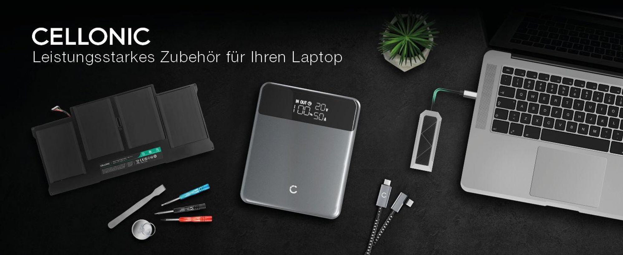 CELLONIC 1x Akku für Notebook Kompatibel mit Lenovo ThinkPad T460s, ThinkPad T460, ThinkPad T470s, 00HW022 - (2000mAh, 11.4V)