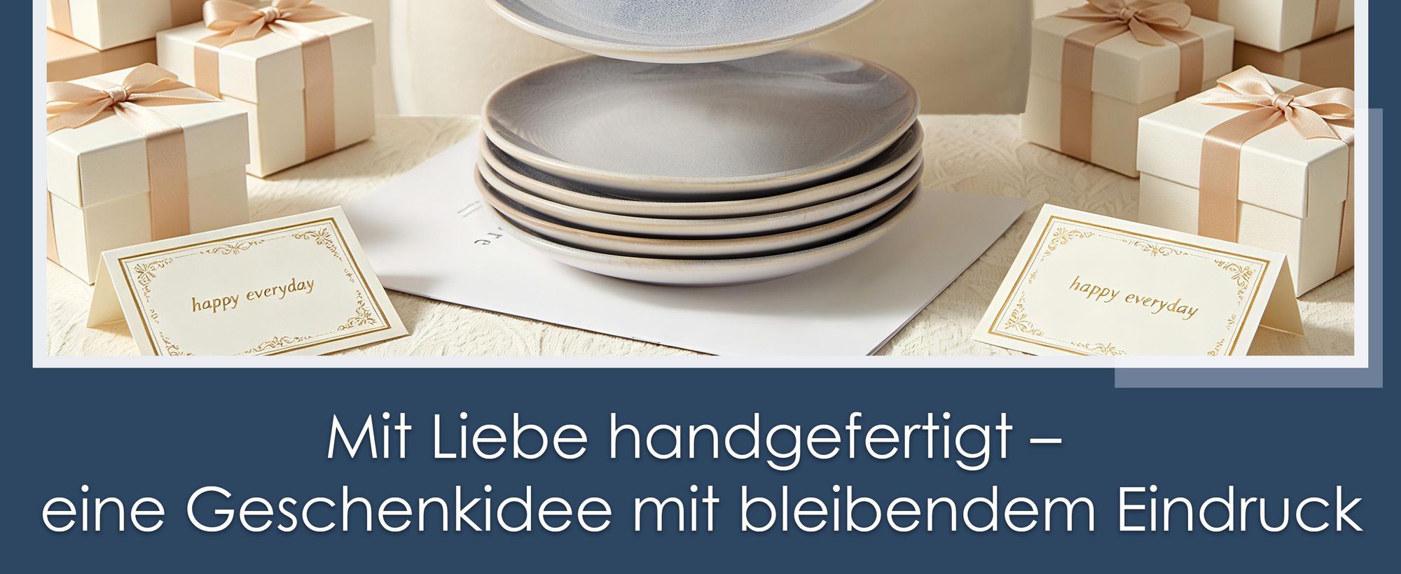Teller Set 6-teiliges Ø19,5 cm Keramik Essteller, Speise- & Dessertteller Porzellantell 6 Personen Reactive Glaze, mikrowellen- & spülmaschinenfest