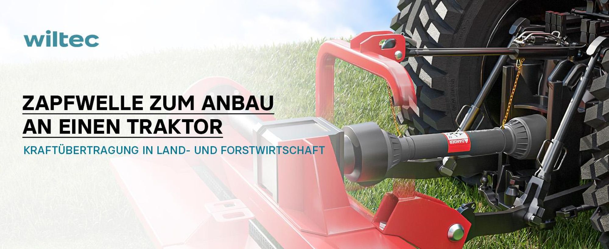 Zapfwelle T6 Gelenkwelle 979mm 830Nm 540U/min, PTO-Shaft, 74kW (100PS), 2x 1 3/8" 6 Zähne