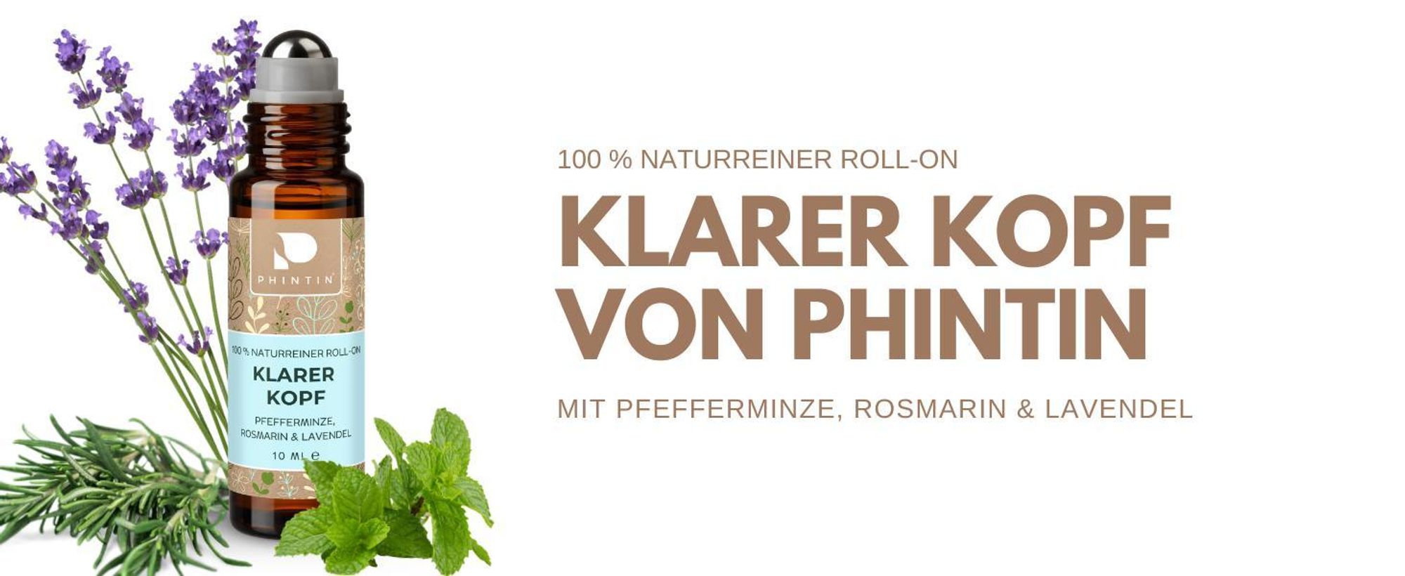 Naturreiner Roll-On Klarer Kopf von Phintin