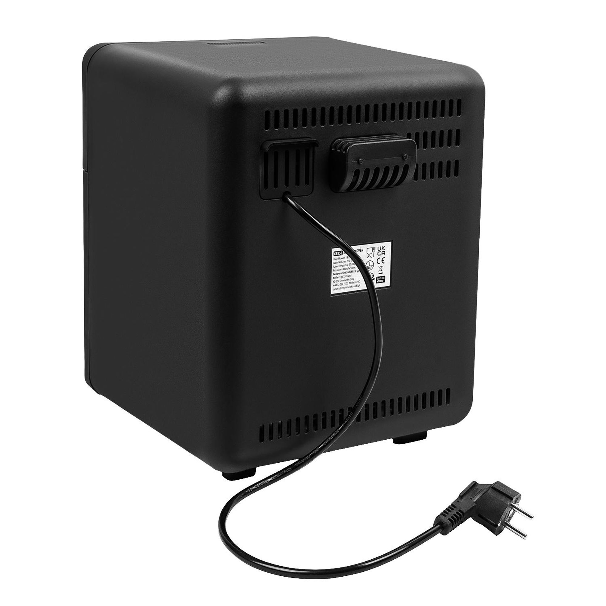 GreenBlue AIR FRYER Heißluftfritteuse 1800 W 10 l Fassungsvermögen 8 Programme Zubehör Timer, GB950 + 100 Stück 16-cm-Papierbeutel