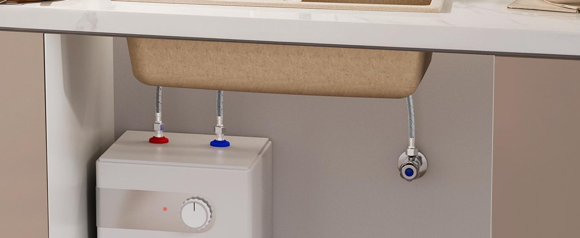 Niederdruck-küchenarmatur Edelstahl Gebürstet Ausziehbar, Wasserhahn Küche mit Schlauch 360° Drehbar, Spültischarmatur Cecipa MAX, DVGW