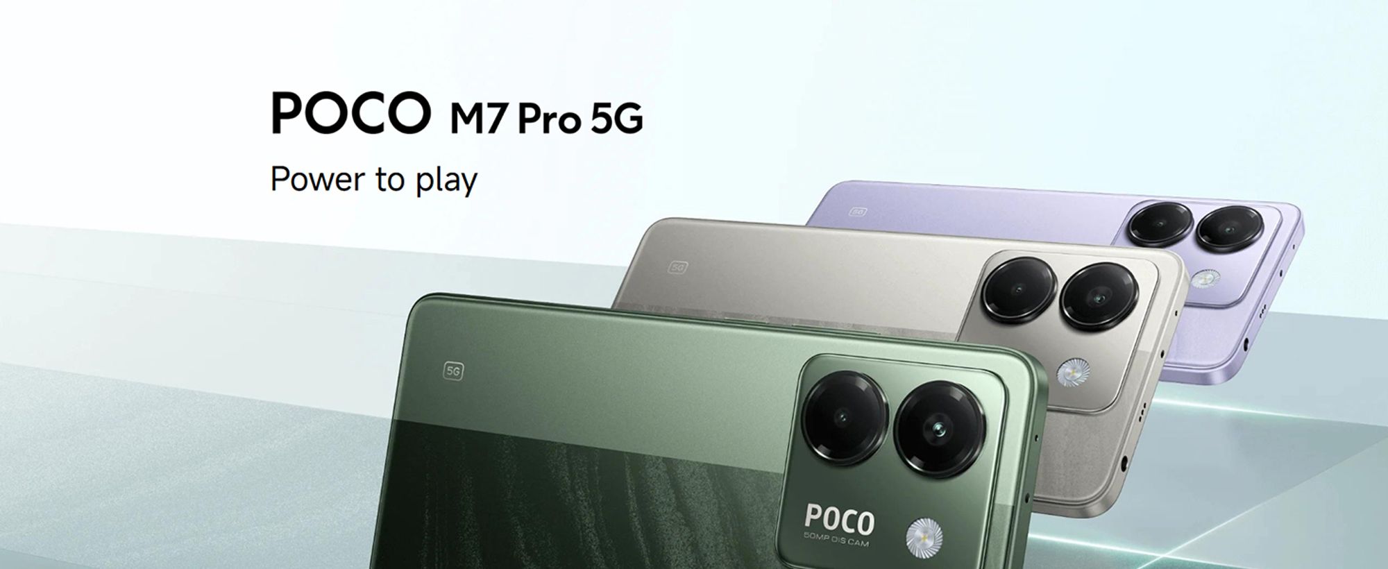 Xiaomi Poco M7 Pro 5G Dual Sim 8GB RAM 256GB green