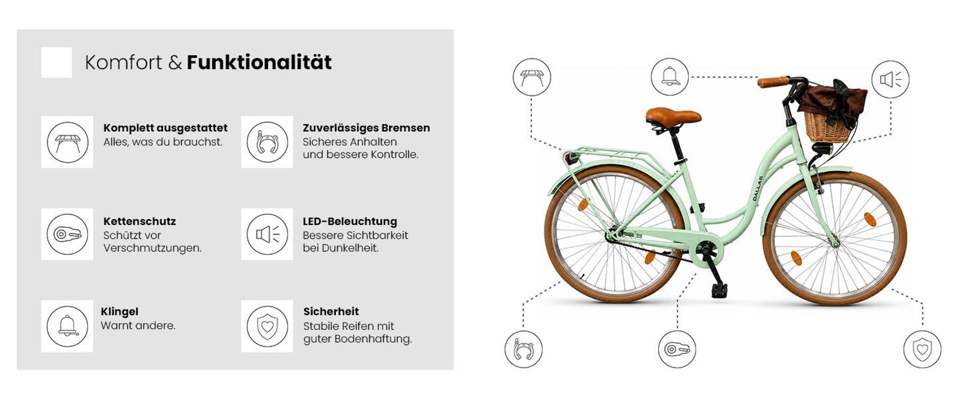 Damenfahrrad