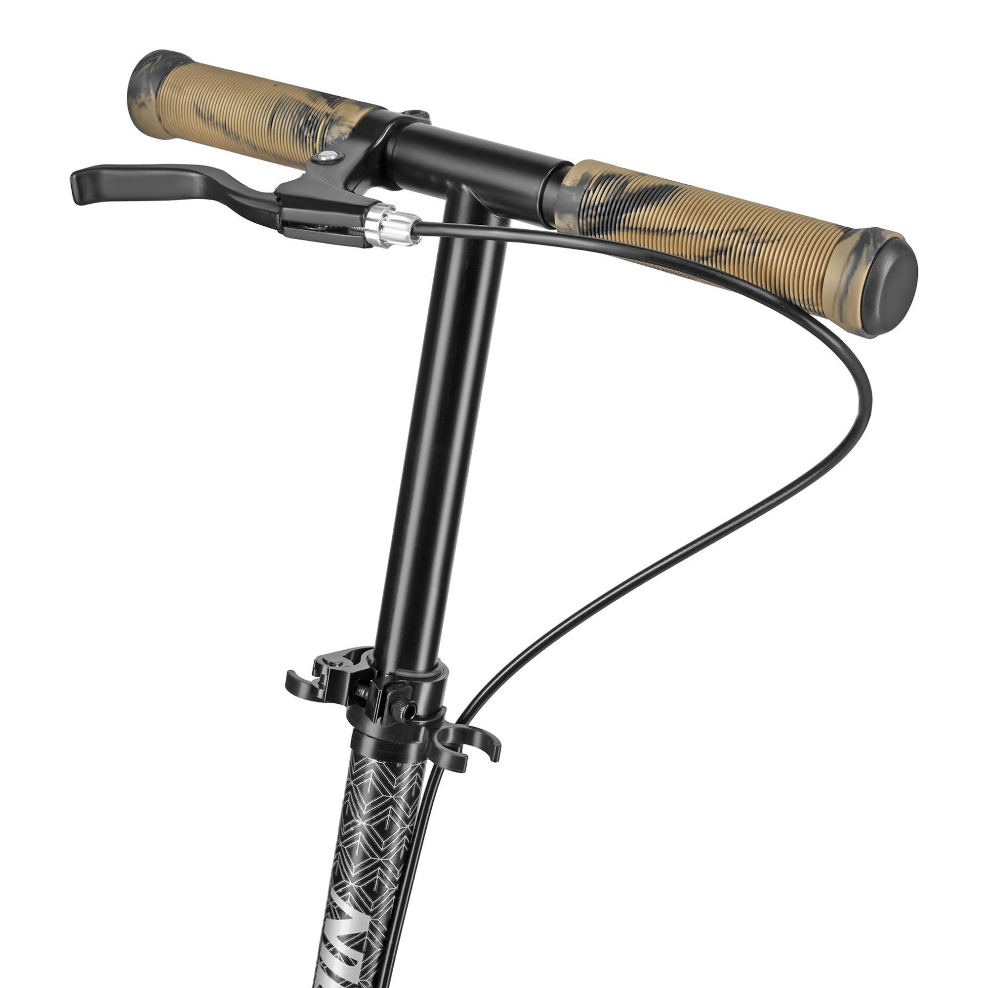 City Tretroller NILS EXTREME HM183 – klappbar, 200 mm PolyurethanRäder, ABEC-7, höhenverstellbar, gold
