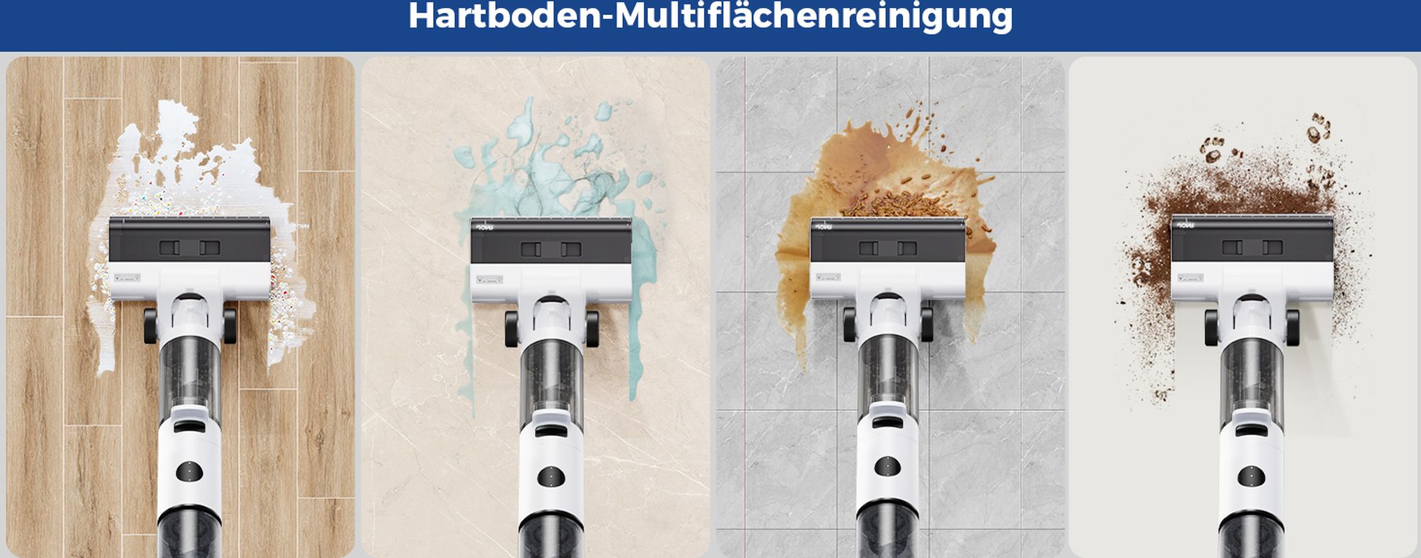 JONR Ersatz-Schwammfilter, kompatibel mit JONR ED12 schnurlosem Nass- und Trockensauger