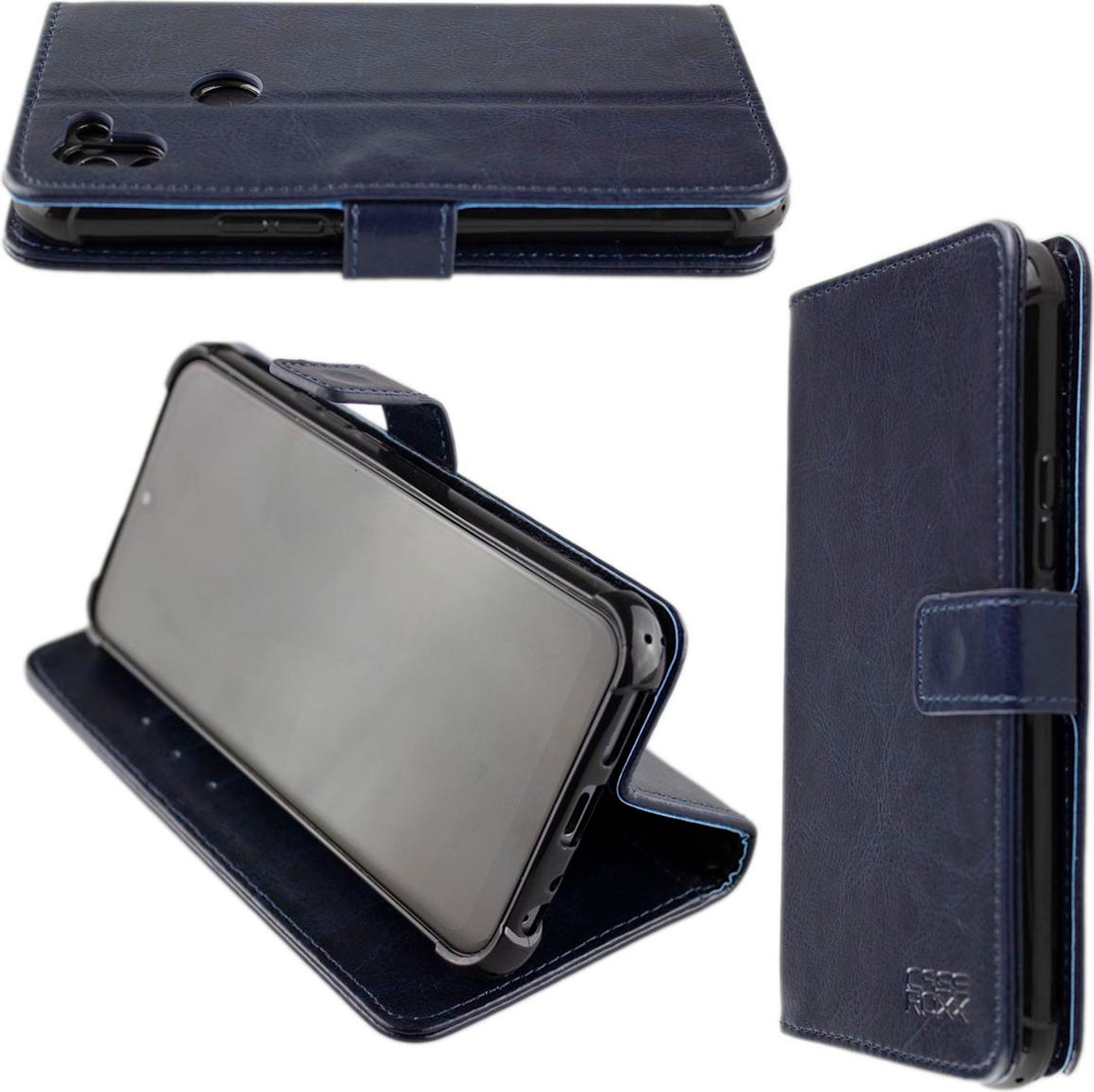 caseroxx Handy Hülle Tasche kompatibel mit Gigaset GS5 Pro SE / GS5 / GS5 Lite / GS5 Senior Bookstyle-Case Wallet Case Bild 1
