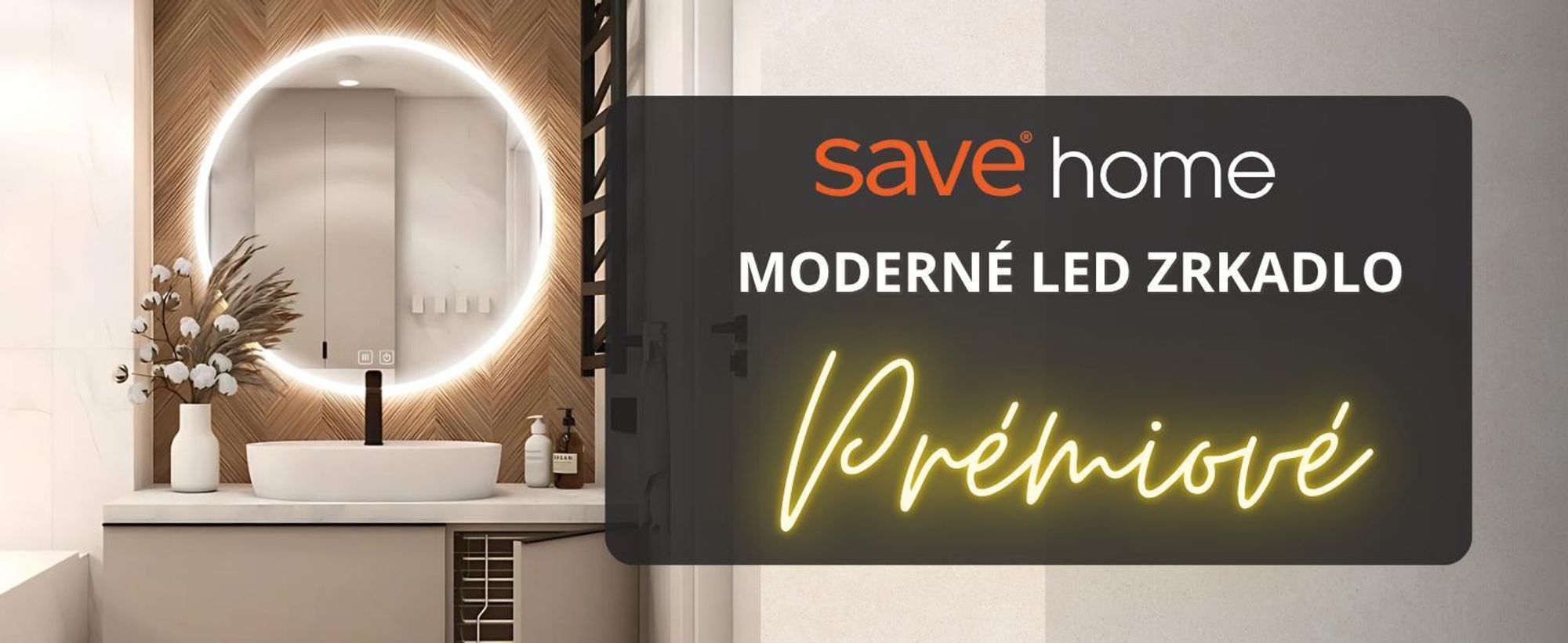 LED zrkadlo do kúpeľne, okrúhle, 80 cm – s funkciou proti zamlievaniu, 3 farby svetla (CCT), plynulá regulácia jasu, dotykové ovládanie, ochrana IP44, moderné zrkadlo bez rámu