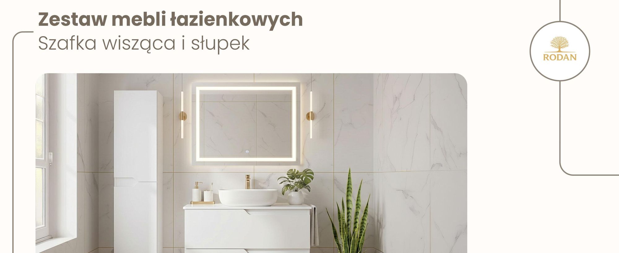 RODAN, szafka łazienkowa, szafka pod umywalkę, meble łazienkowe, szafka z szufladami