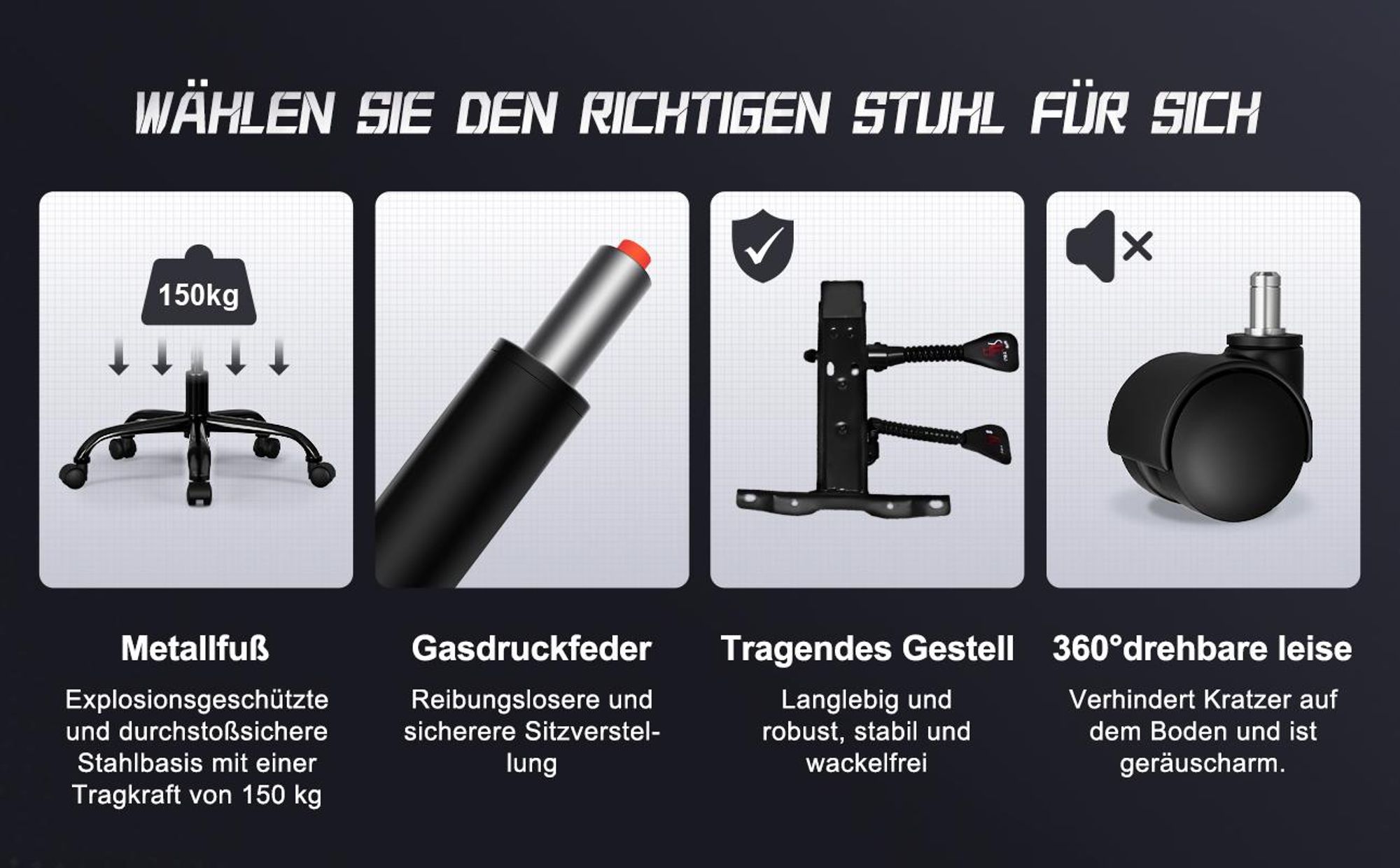 Adormii Gaming Stuhl, Ergonomischer Gaming Sessel, Schreibtischstuhl, Gamingstuhl mit Fußstütze, verstellbare Rückenlehne, Gaming stuhl 150 kg