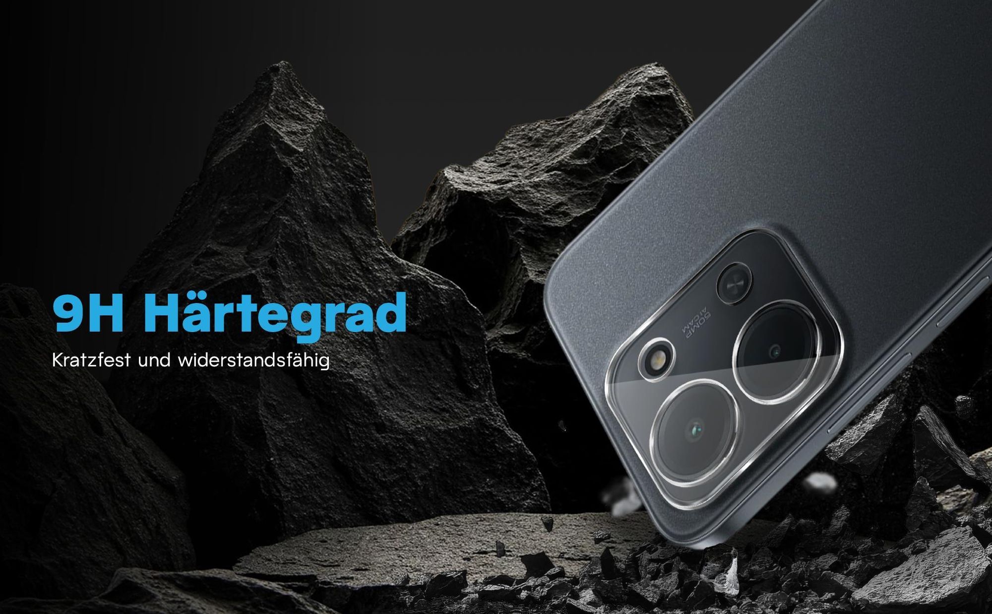 Kameraglas Doppelpack für Xiaomi Redmi 15C für vollständigen Schutz