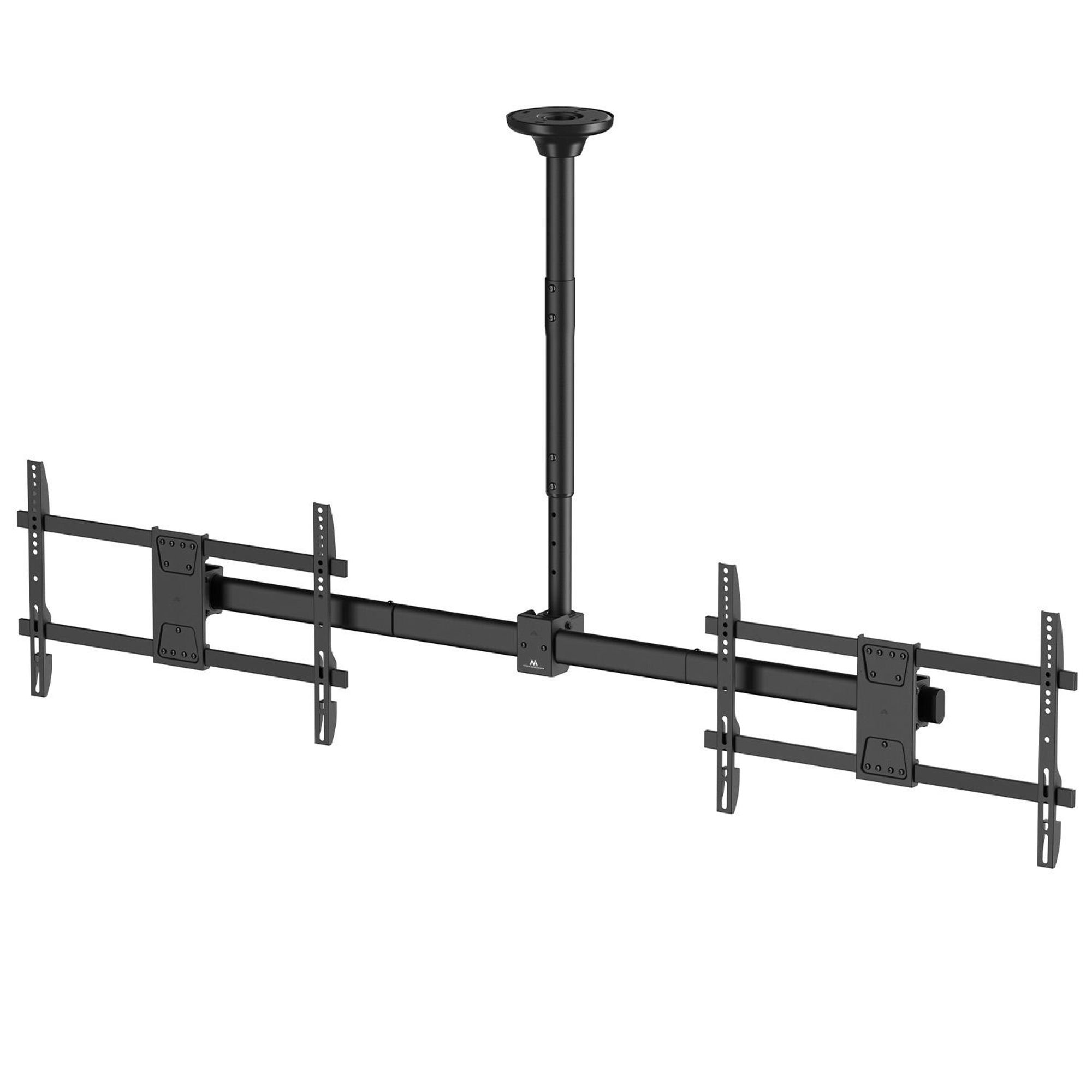 Maclean Deckenhalterung für zwei TV-Geräte max. Belastung 2x40kg 34-60" max VESA 600x400 MC-111 B