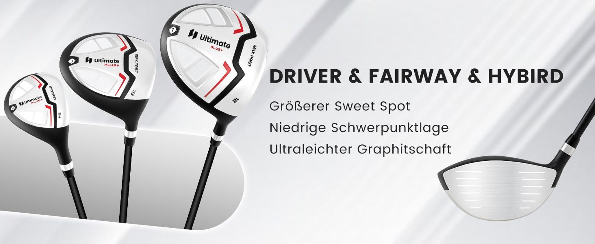 COSTWAY komplettes Damen Golfschläger Set, 15 teilige Golfschlägersätze rechtshändig mit 1 Driver & 3 Fairway & 4 Hybrid & 6/7/ 8/9/ P Eisen & Putter